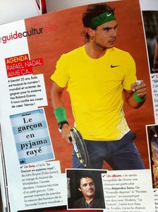 Entre deux sets, Rafael Nadal conseille de lire...