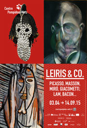 Affiche expo Leiris