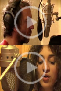 Camélia Jordana et Arthur H inaugurent la nouvelle collection "Le tube des tout-petits"