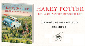 Harry Potter et la Chambre des Secrets en édition illustrée