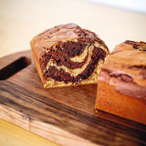 Le marbré au chocolat de Carole Saturno