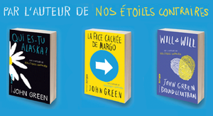 Trois romans de John Green !