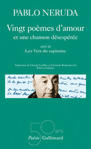 Pablo Neruda. Vingt poèmes d'amour et une chanson désespérée, édition limitée, Gallimard, 2016 (« Poésie/Gallimard »).