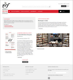 Site NRF accueil