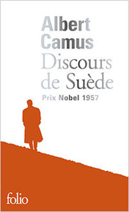 Albert Camus, Discours de Suède, Folio, 2017. Tirage limité sous étui.