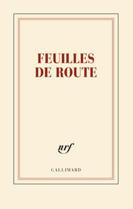 Carnet Feuilles de route