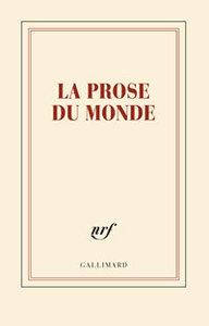 Carnet La prose du monde