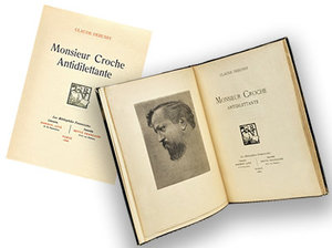 Claude Debussy. Monsieur Croche, antidilettante, Dorbon aîné, 1921.