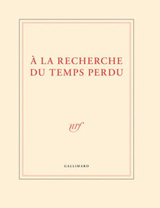 Grand cahier A la recherche du temps perdu