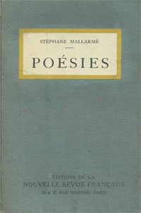 Stéphane Mallarmé, Poésies, Gallimard, 1913. Édition cartonnée. Archives Éditions Gallimard