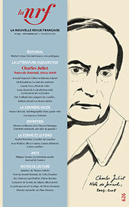 La NRF n° 626, septembre 2017
