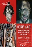 Affiche expo Leiris