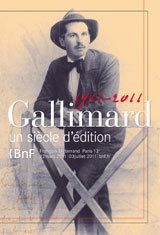 Affiche exposition Centenaire Gallimard BNF