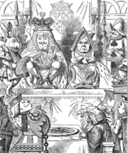 Gravure Alice par Lewis Carroll