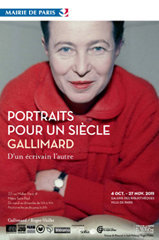 Affiche exposition Portraits pour un siècle