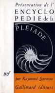 Présentation de "L'Encyclopédie de la Pléiade" par Raymond Queneau. Archives Editions Gallimard