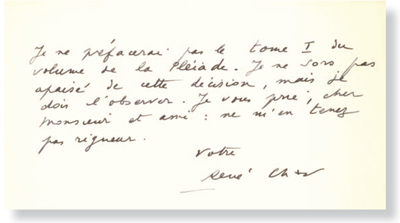 Lettres à Gaston Gallimard 29 mai 1962 - 2