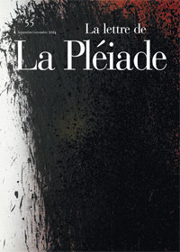 La Lettre de la Pléiade n° 55, septembre-novembre 2014. Archives Éditions Gallimard